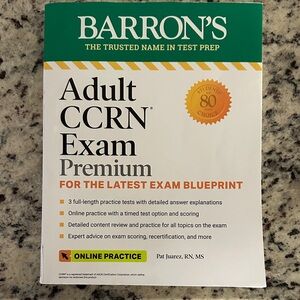 Barron's Adult CCRN Exam Premium Book